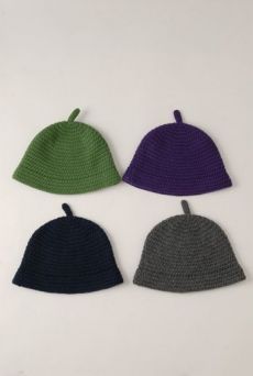 AW1213 CHUNKY CROCHET CLOCHE - VARIOUS